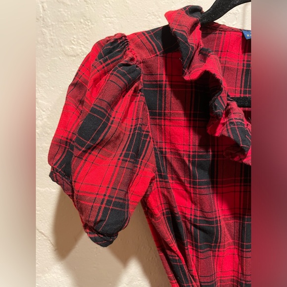 POLO RALPH LAUREN Girls Plaid Ruffle Dress - Picture 3 of 9